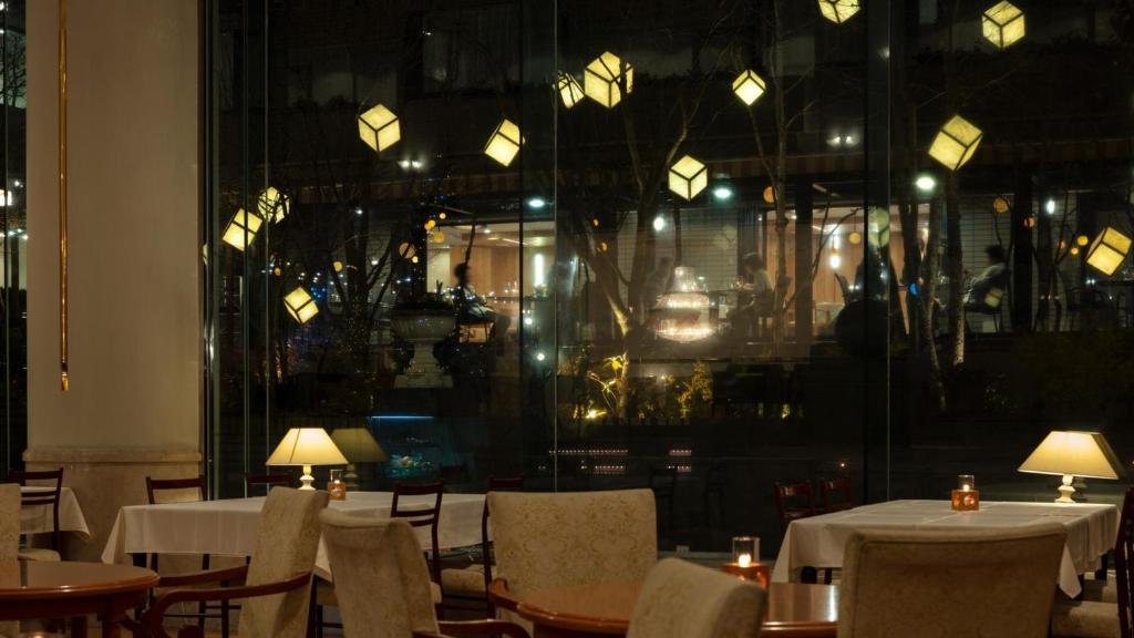Restaurace v ubytování Hotel Cypress Karuizawa