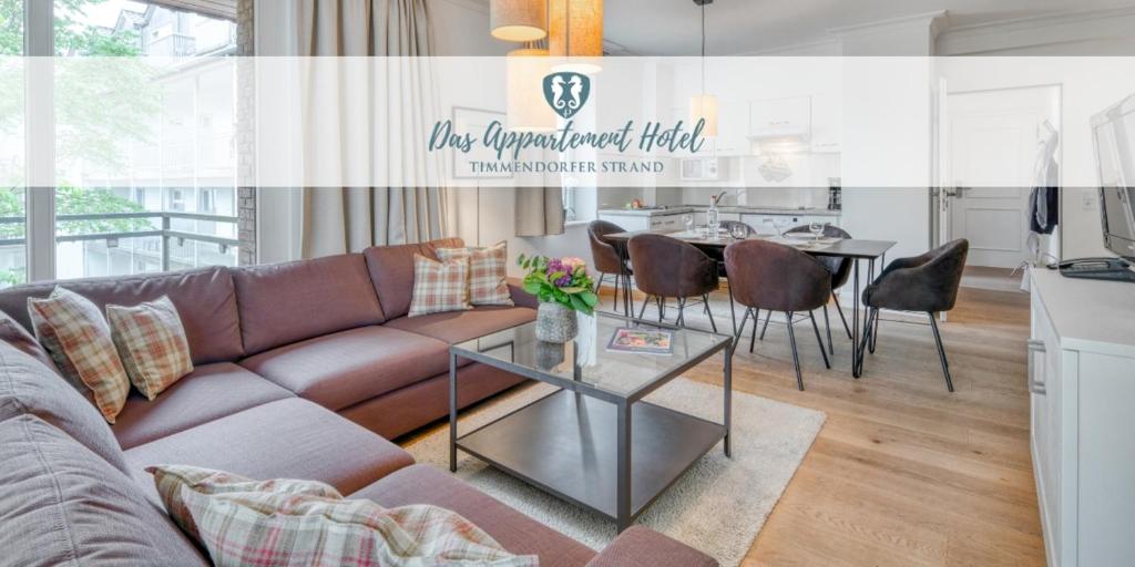 Posezení v ubytování Appartement-Hotel Timmendorfer Strand