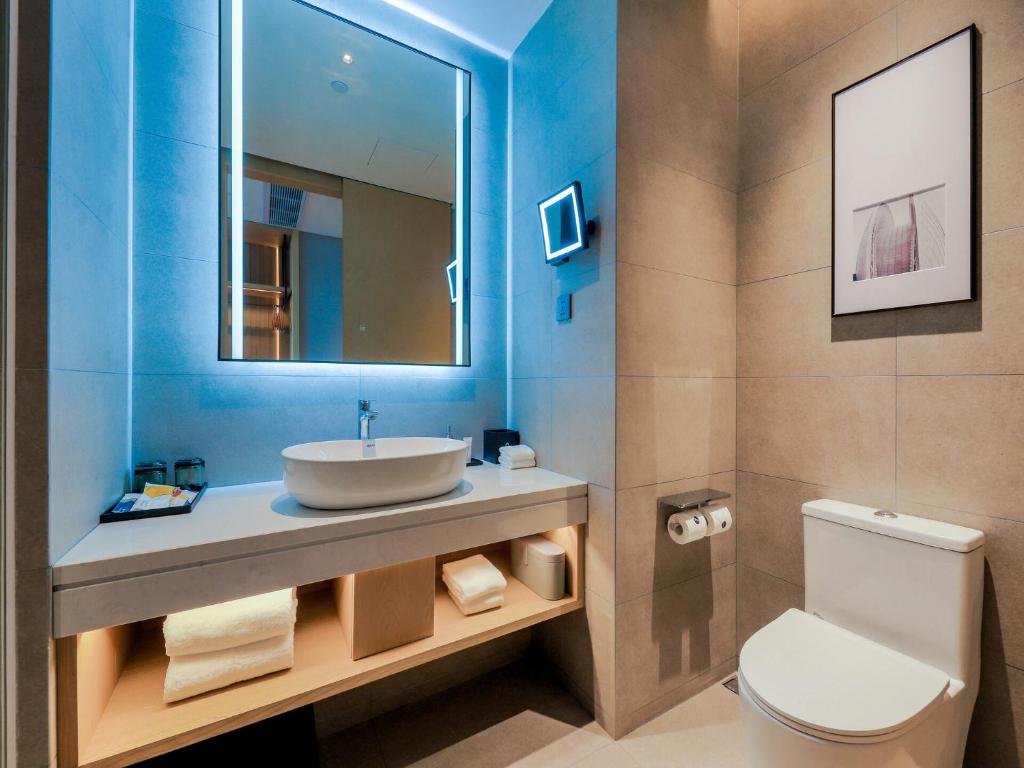 Koupelna v ubytování Park Inn by Radisson Zhuhai Gaolan Port