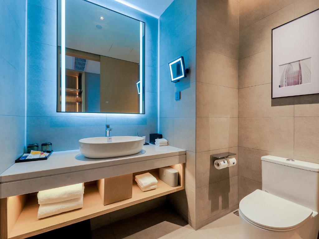 Koupelna v ubytování Park Inn by Radisson Zhuhai Gaolan Port