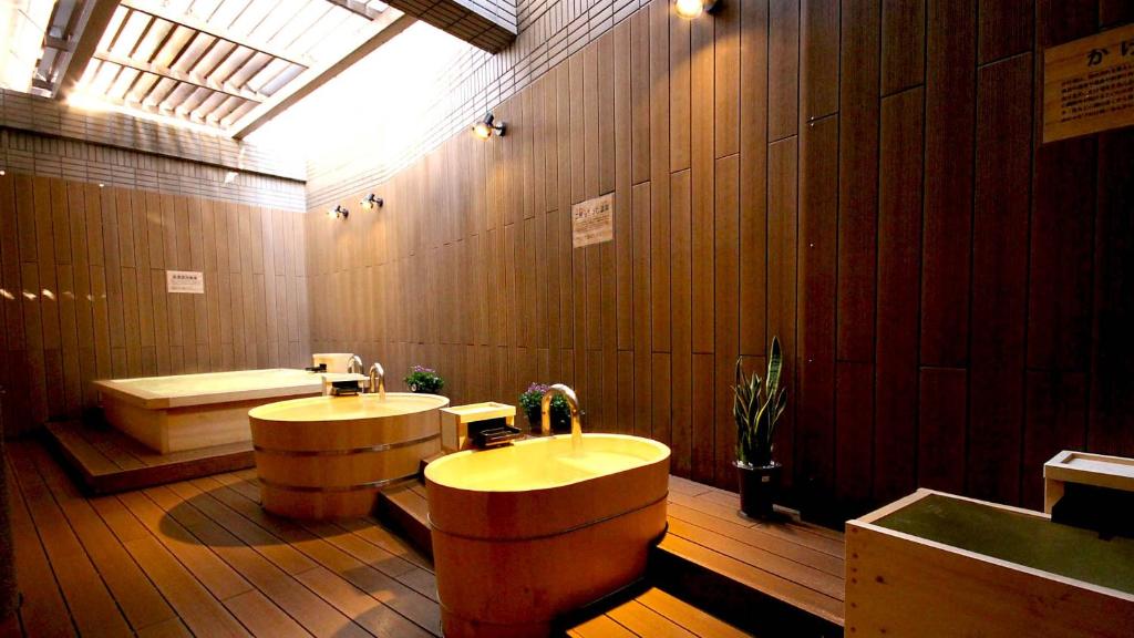 Koupelna v ubytování Hotel Cypress Karuizawa