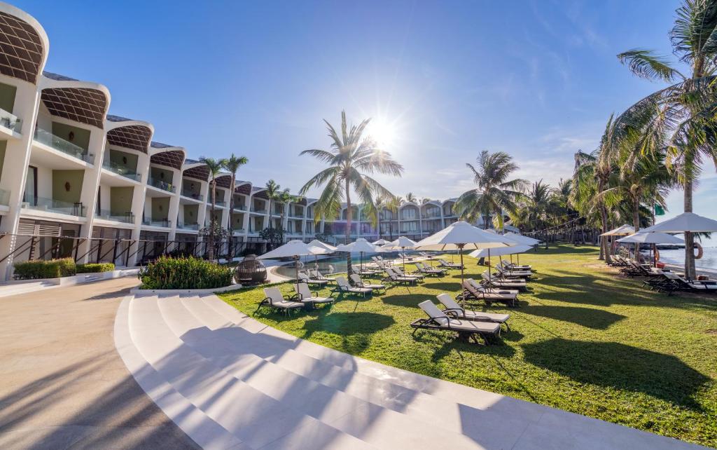 Zahrada ubytování The Shells Resort & Spa Phu Quoc