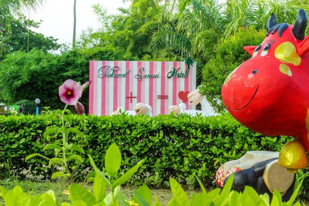 Zahrada ubytování Natural Samui Hotel