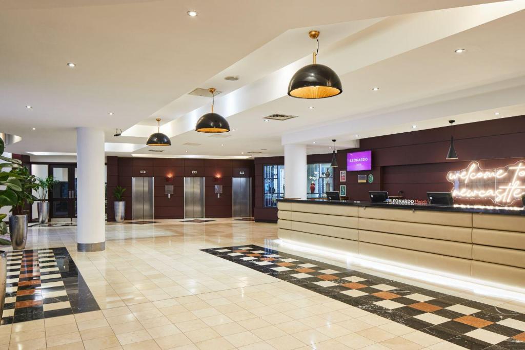 Vstupní hala nebo recepce v ubytování Leonardo Hotel Newcastle