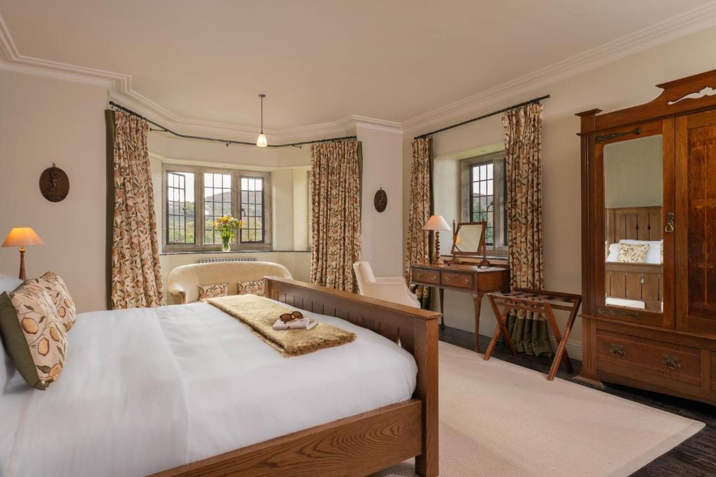 Voodi või voodid majutusasutuse Ard na Sidhe Country House Hotel toas