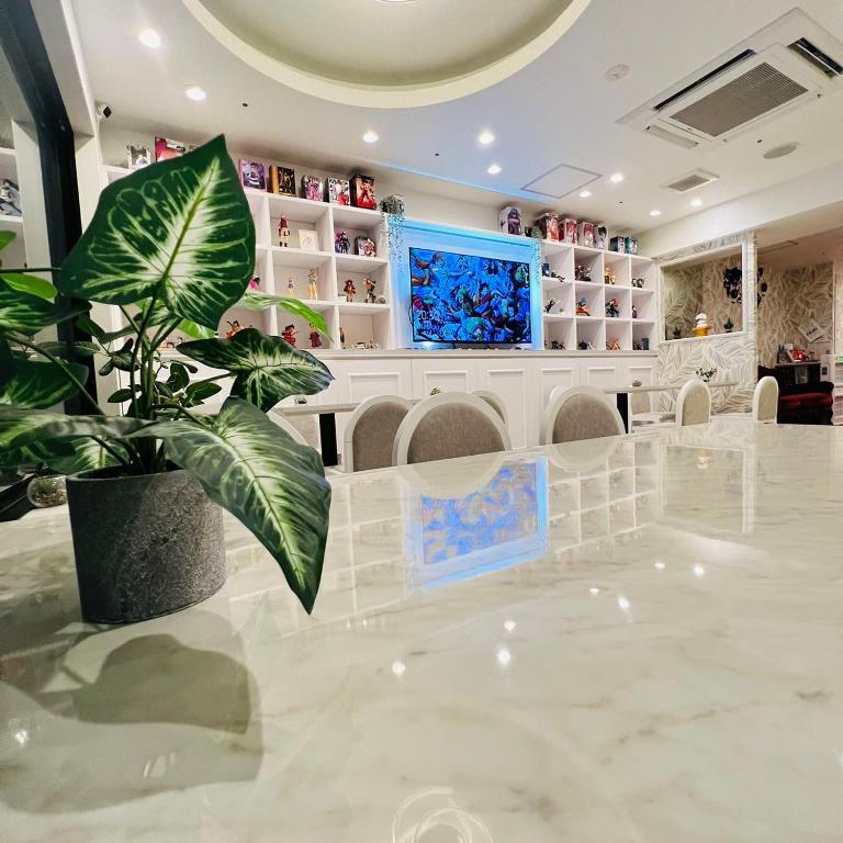 Hotaku HOTEL Akihabaraにあるシーティングエリア