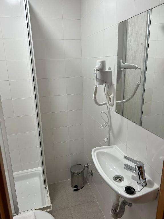Un baño de Hostal Flat55Madrid