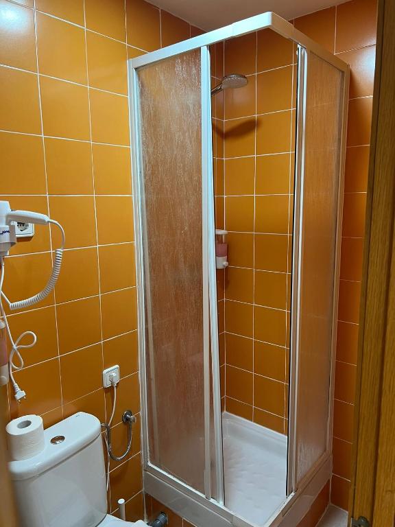 Un baño de Hostal Flat55Madrid