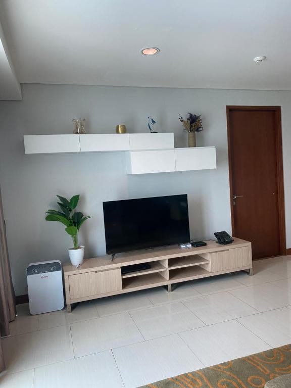 TV a/nebo společenská místnost v ubytování The H Tower Residence by YLS Stay
