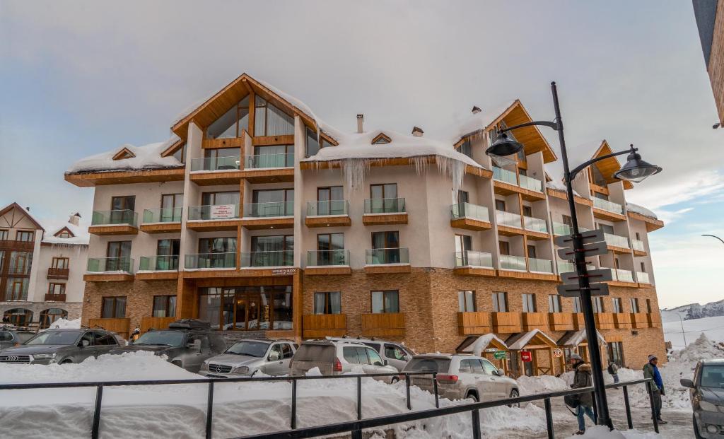 Budova, kde se apartmán nachází