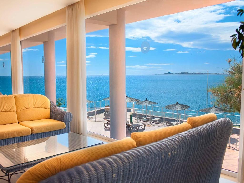 Posezení v ubytování Hotel Servigroup Galua