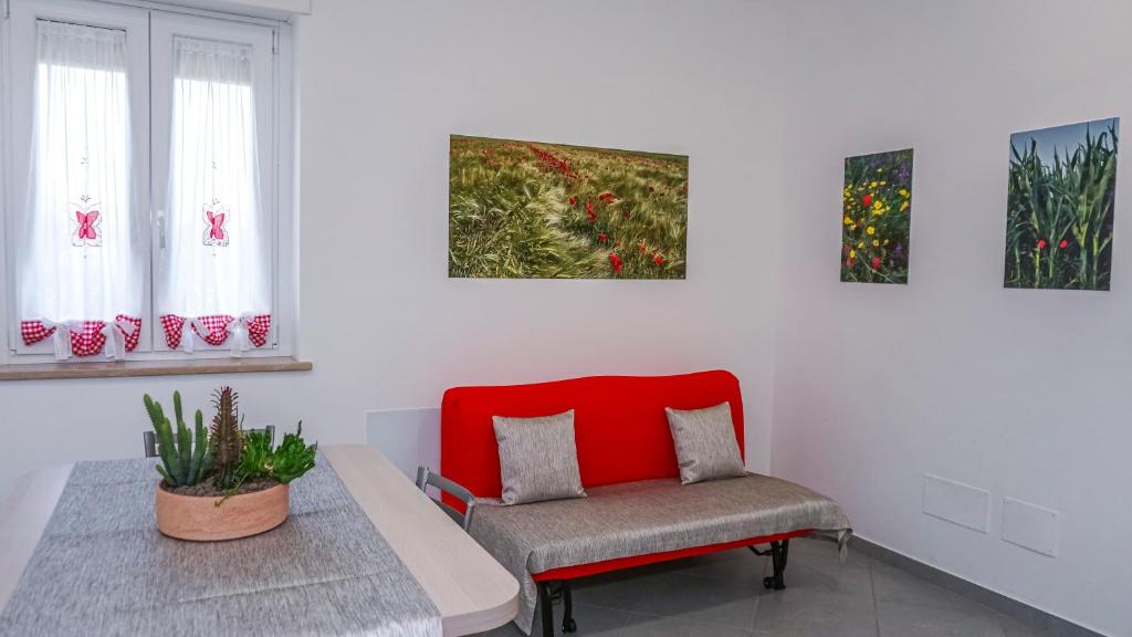 Agriturismo Le Radici - Apartamento Con Balcón
