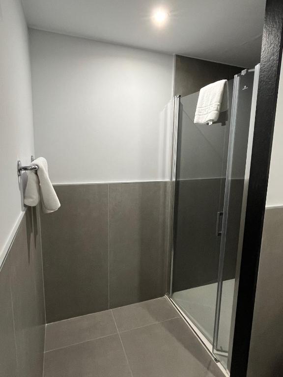 Koupelna v ubytování Hotel Gran Regente