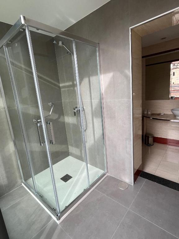 Koupelna v ubytování Hotel Gran Regente