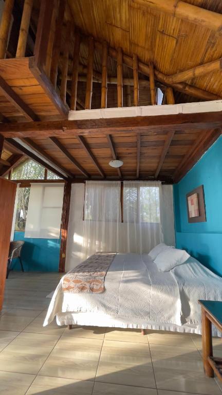 Postel nebo postele na pokoji v ubytování Samai Lodge Holistic Living