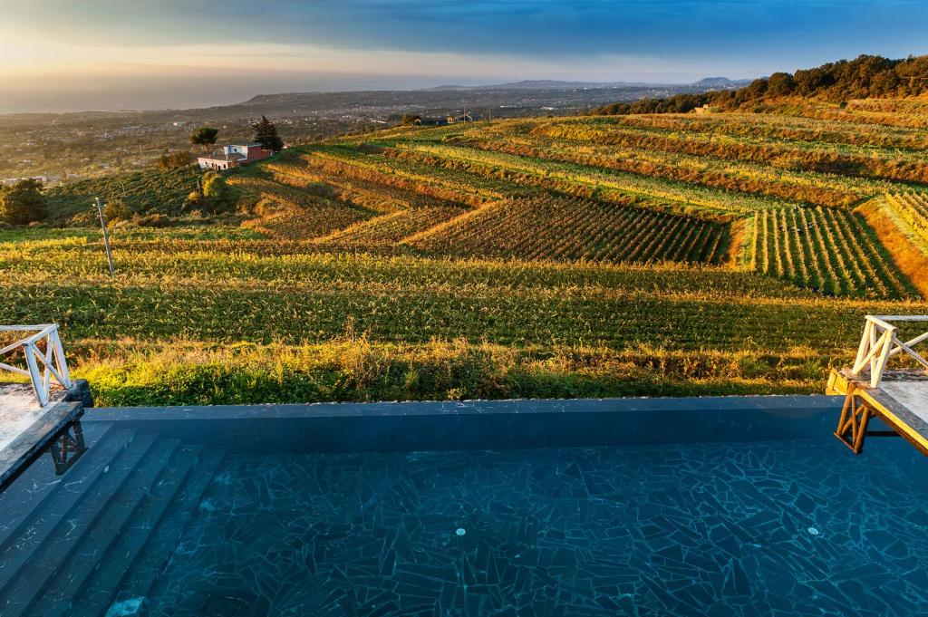Bazén v ubytování Wine Resort Villagrande nebo v jeho okolí