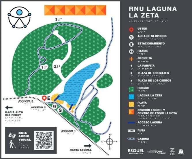 un mapa del campo de batalla de lzu koza en Los girasoles en Esquel