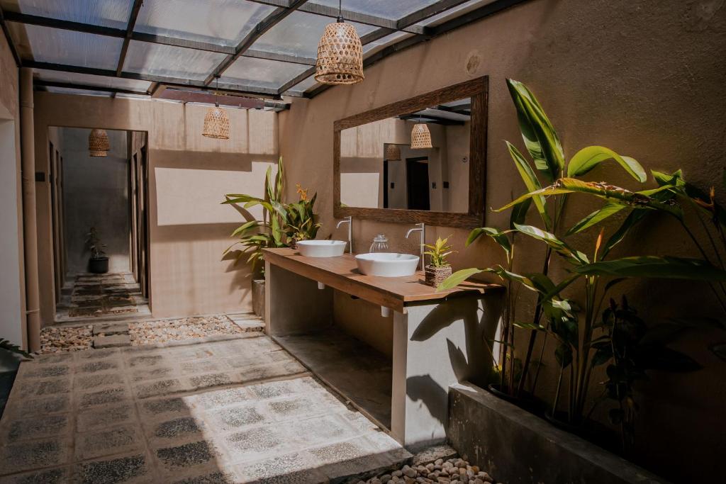 Koupelna v ubytování Drop Inn Hostels