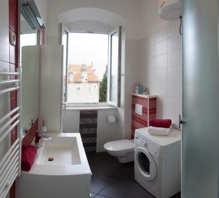 Koupelna v ubytování Apartment and Room Perfect Dream in Split