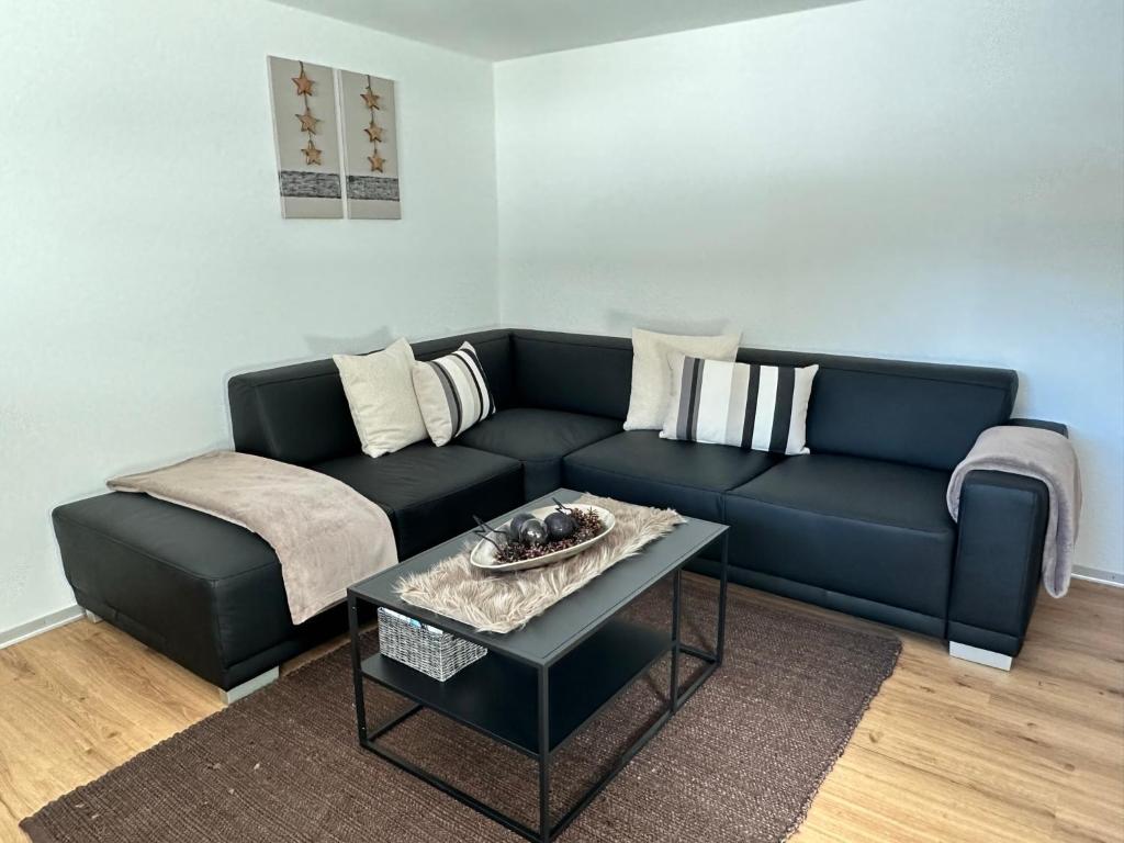Posezení v ubytování Apartment Enzian
