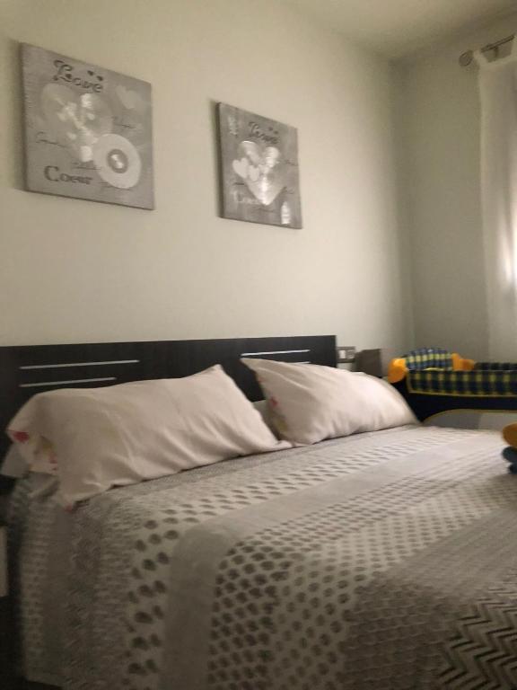 A bed or beds in a room at Apartamento Migdia-Moraira