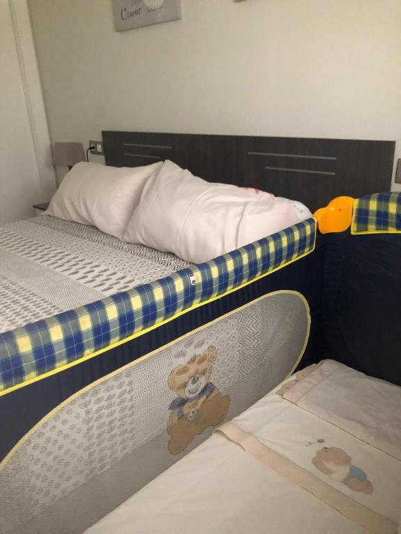 A bed or beds in a room at Apartamento Migdia-Moraira
