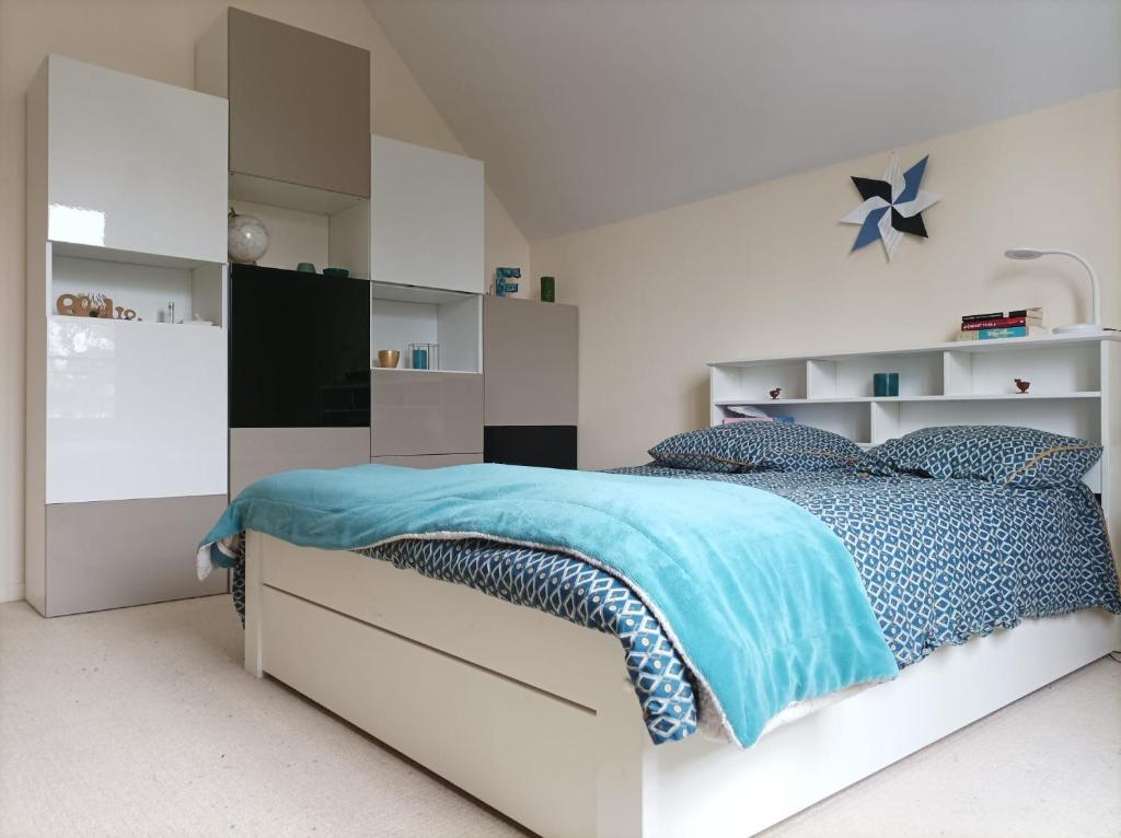 B&B avec piscine proche de Paris - 双人间
