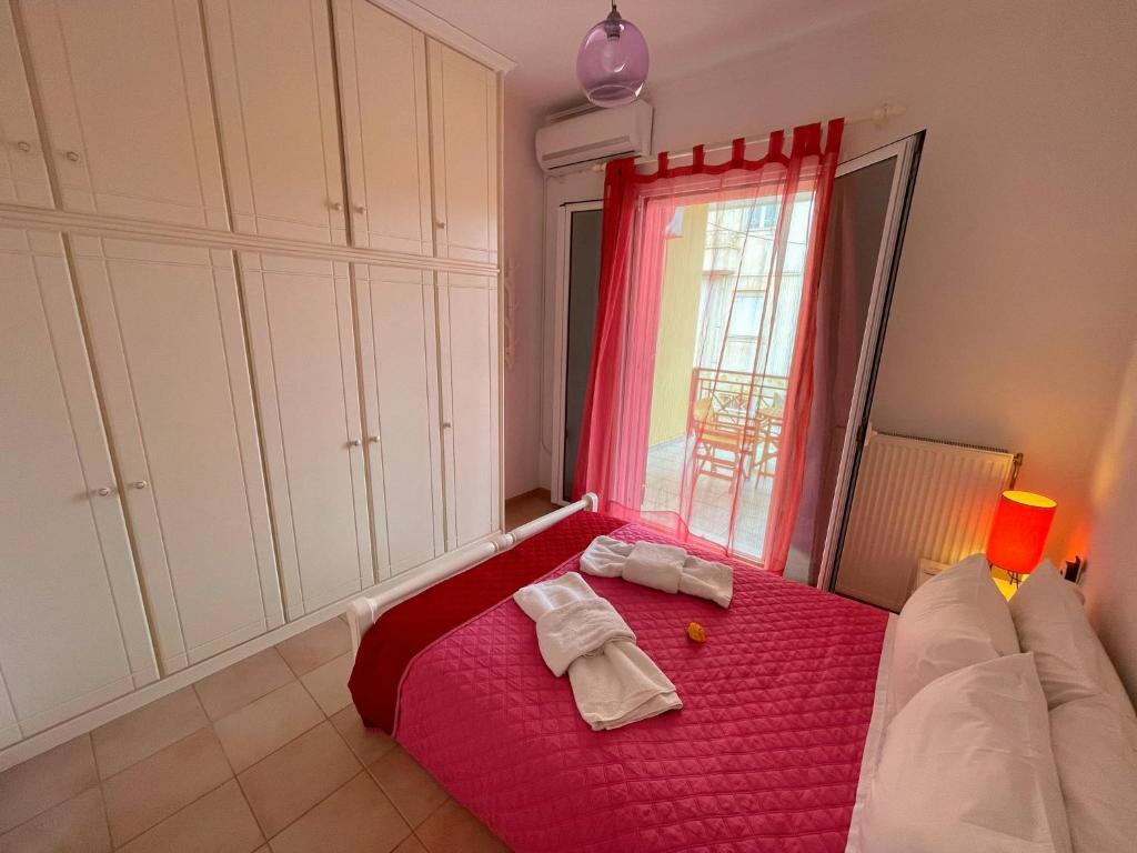 Postel nebo postele na pokoji v ubytování Antonello House