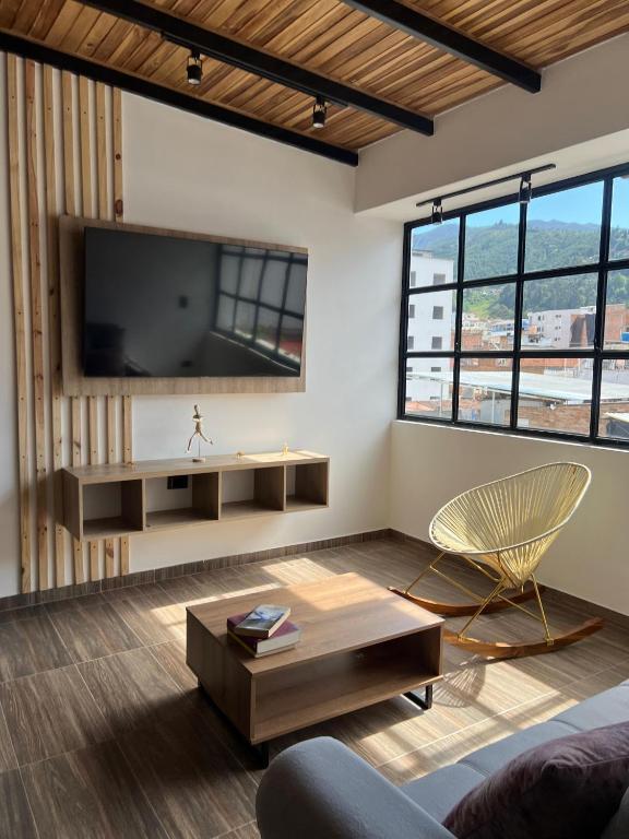 Posezení v ubytování Hermoso apartamento en Pamplona