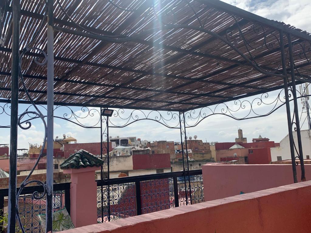En balkong eller terrasse på Riad Zahraa Al Ismailia