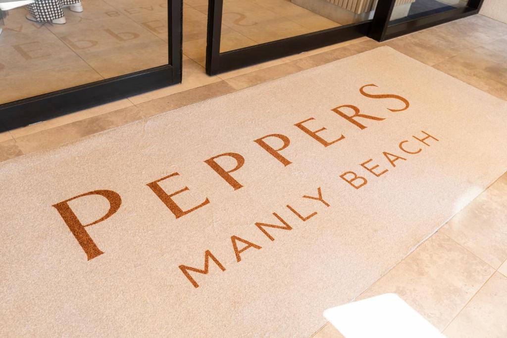 Certifikát, hodnocení, plakát nebo jiný dokument vystavený v ubytování Peppers Manly Beach