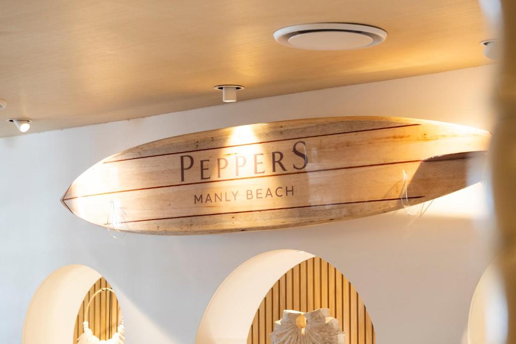Certifikát, hodnocení, plakát nebo jiný dokument vystavený v ubytování Peppers Manly Beach