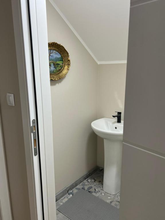 Koupelna v ubytování Planinska Princeza Apartmani
