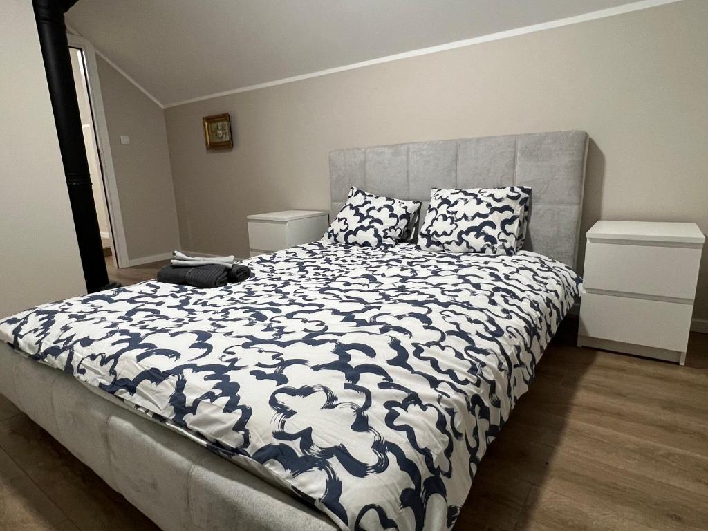 Postel nebo postele na pokoji v ubytování Planinska Princeza Apartmani