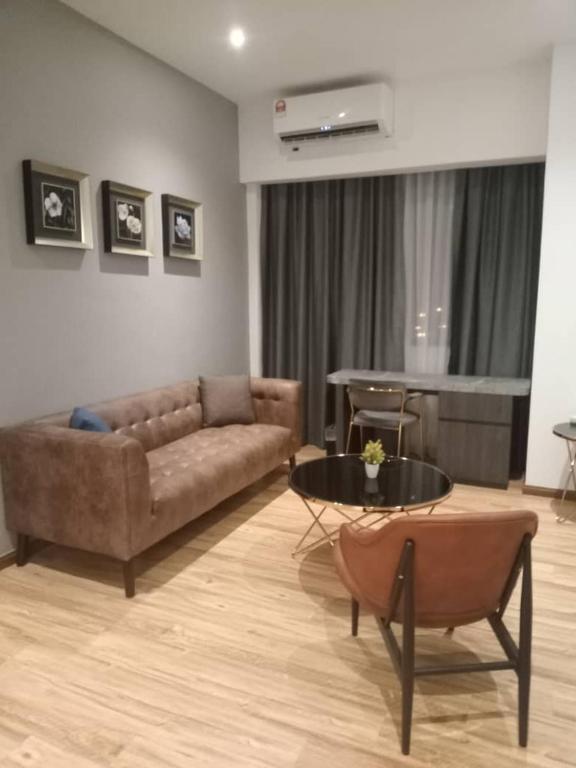 Posezení v ubytování Sentral View Hotel Bintulu