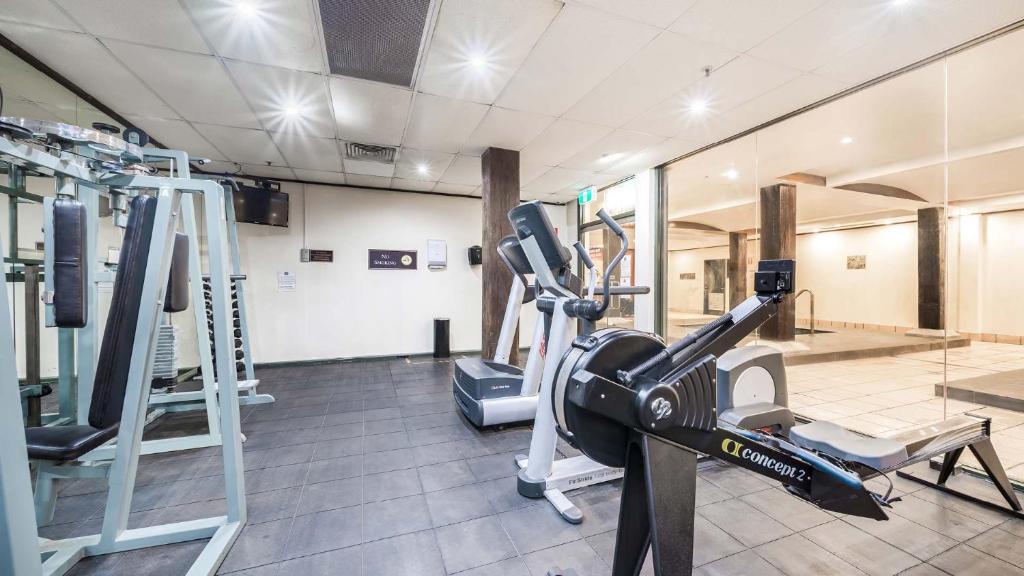 Gimnasio o equipo deportivo en Oaks Sydney Goldsbrough Suites