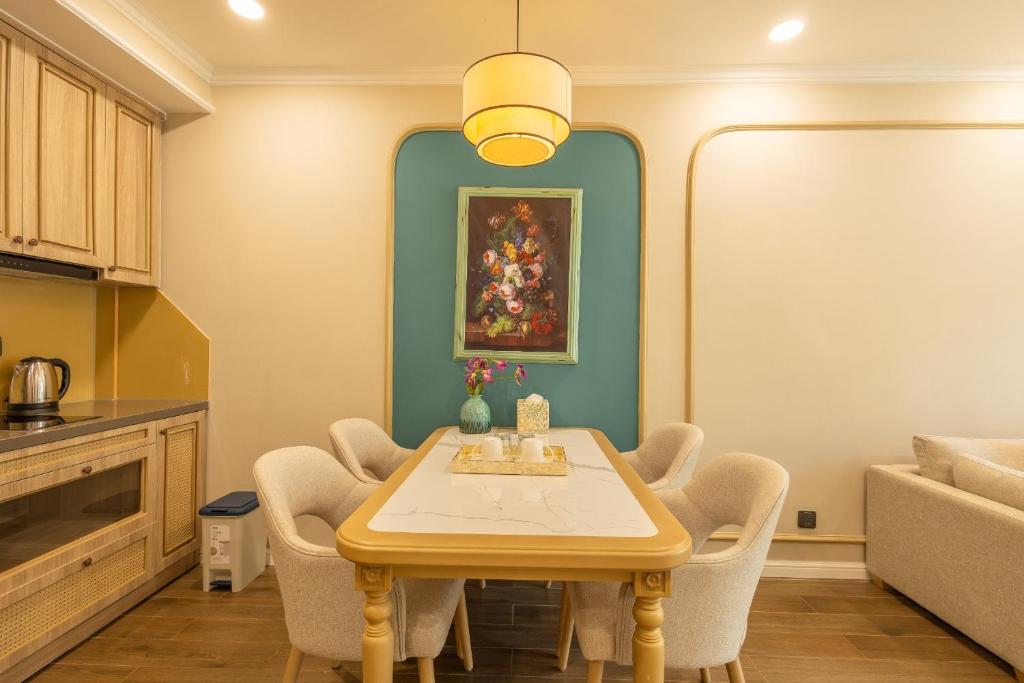 Nhà bếp/bếp nhỏ tại Stella Marina Boutique Hotel
