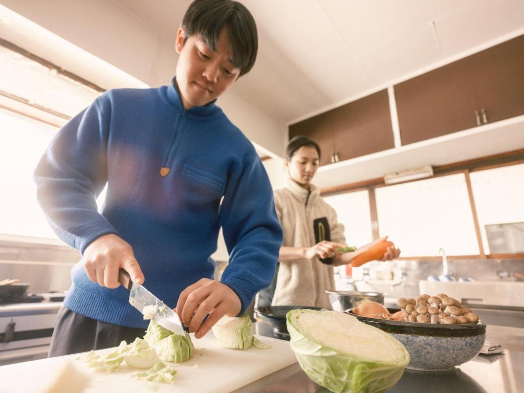 Hosté ubytování 古民家ホテル 結 YUWAI