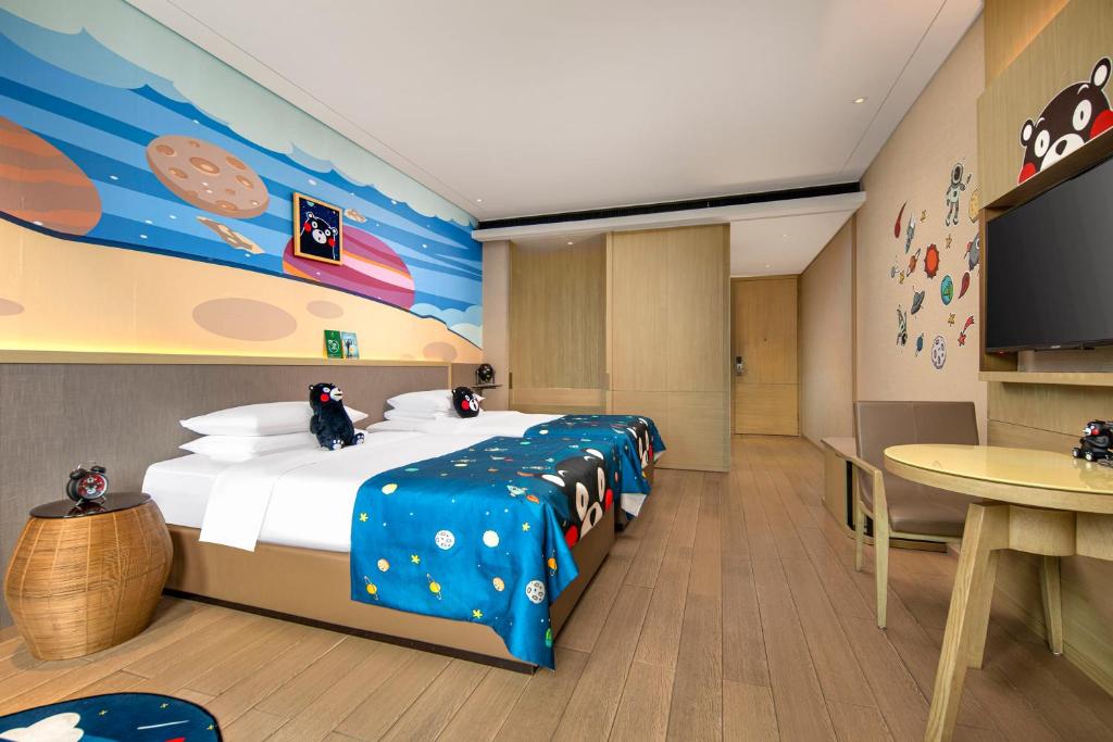 Novotel Shanghai Clover - Zweibettzimmer - City Side