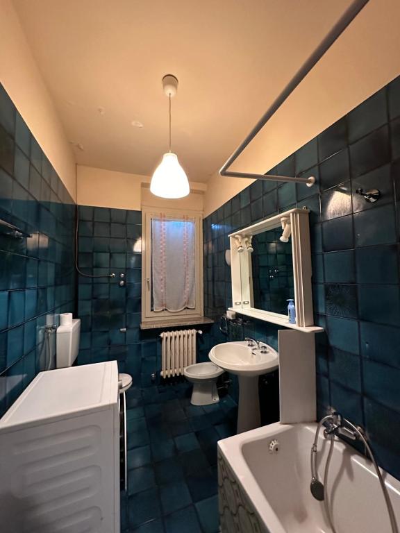 Koupelna v ubytování B&B Orchidea Bianca