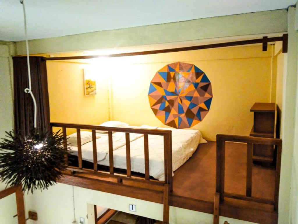 Postel nebo postele na pokoji v ubytování BIG K HOSTEL