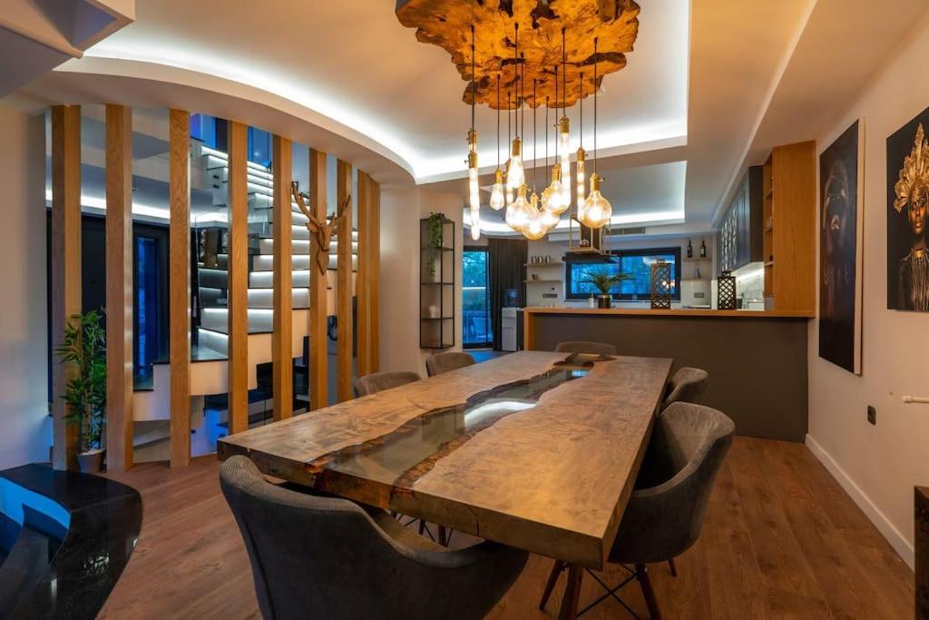 Posezení v ubytování Tatilde Villam