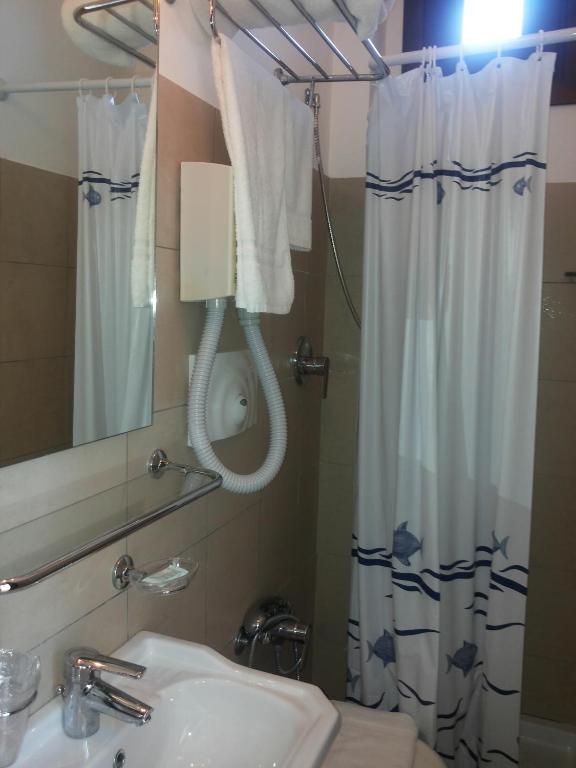 Kúpeľňa v ubytovaní Hotel Villa Ionia