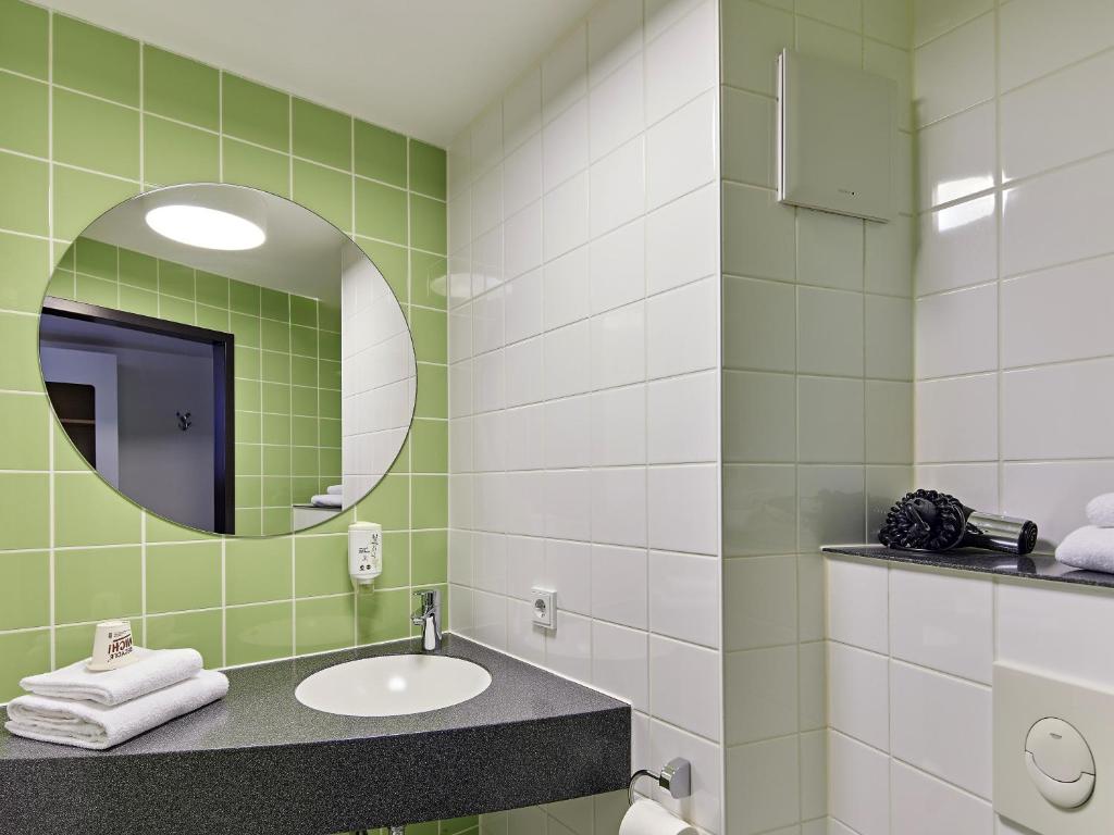 Koupelna v ubytování B&B Hotel Osnabrück