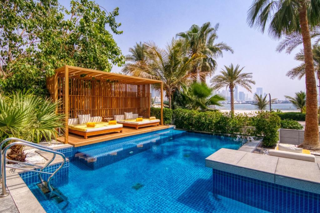 Five Palm Luxury Beach Villa with Private Pool, Panoramic Views, and ...