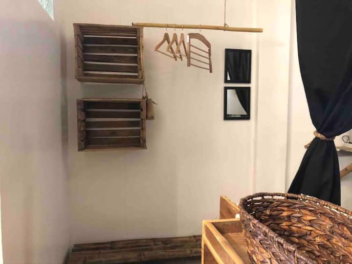 Postel nebo postele na pokoji v ubytování Tarzan's House
