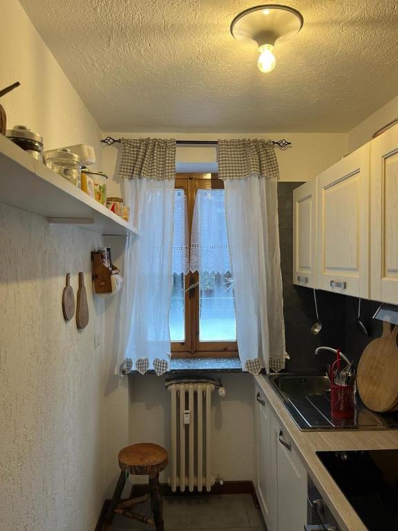 Kuchyň nebo kuchyňský kout v ubytování Soleil