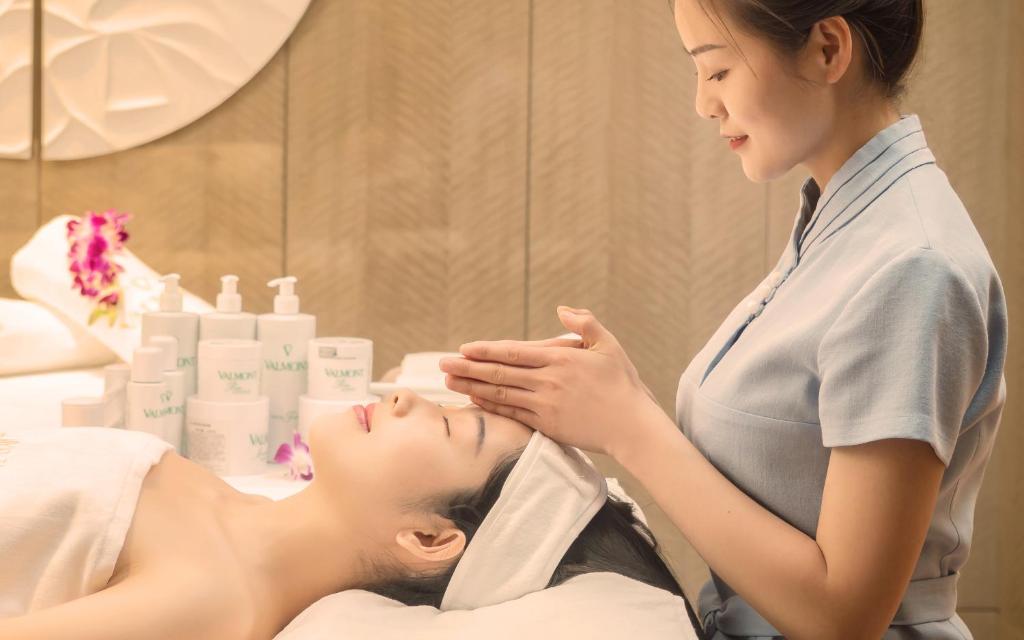 Lázně a/nebo wellness v ubytování Jinling Hotel