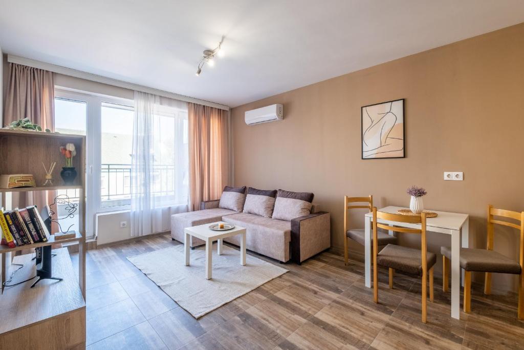 Posezení v ubytování Cozy Homes 1