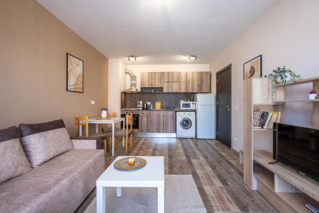 Kuchyň nebo kuchyňský kout v ubytování Cozy Homes 1